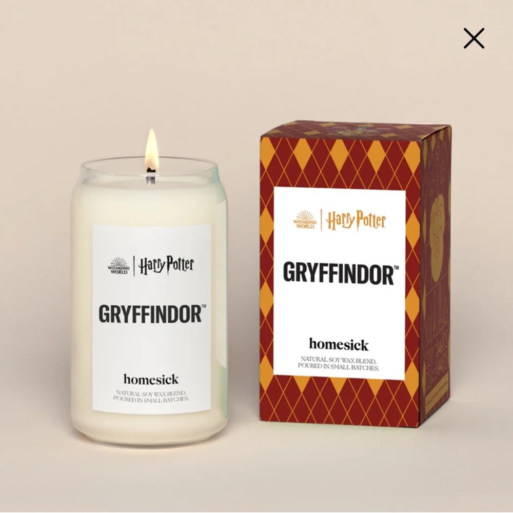 Homesick Harry Potter Candle